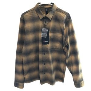 Lululemon Men’s Flannel Button-up Shirt - Med. NWT